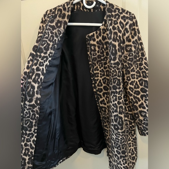 Zara Animal Print Shift Jacket - Picture 2 of 6